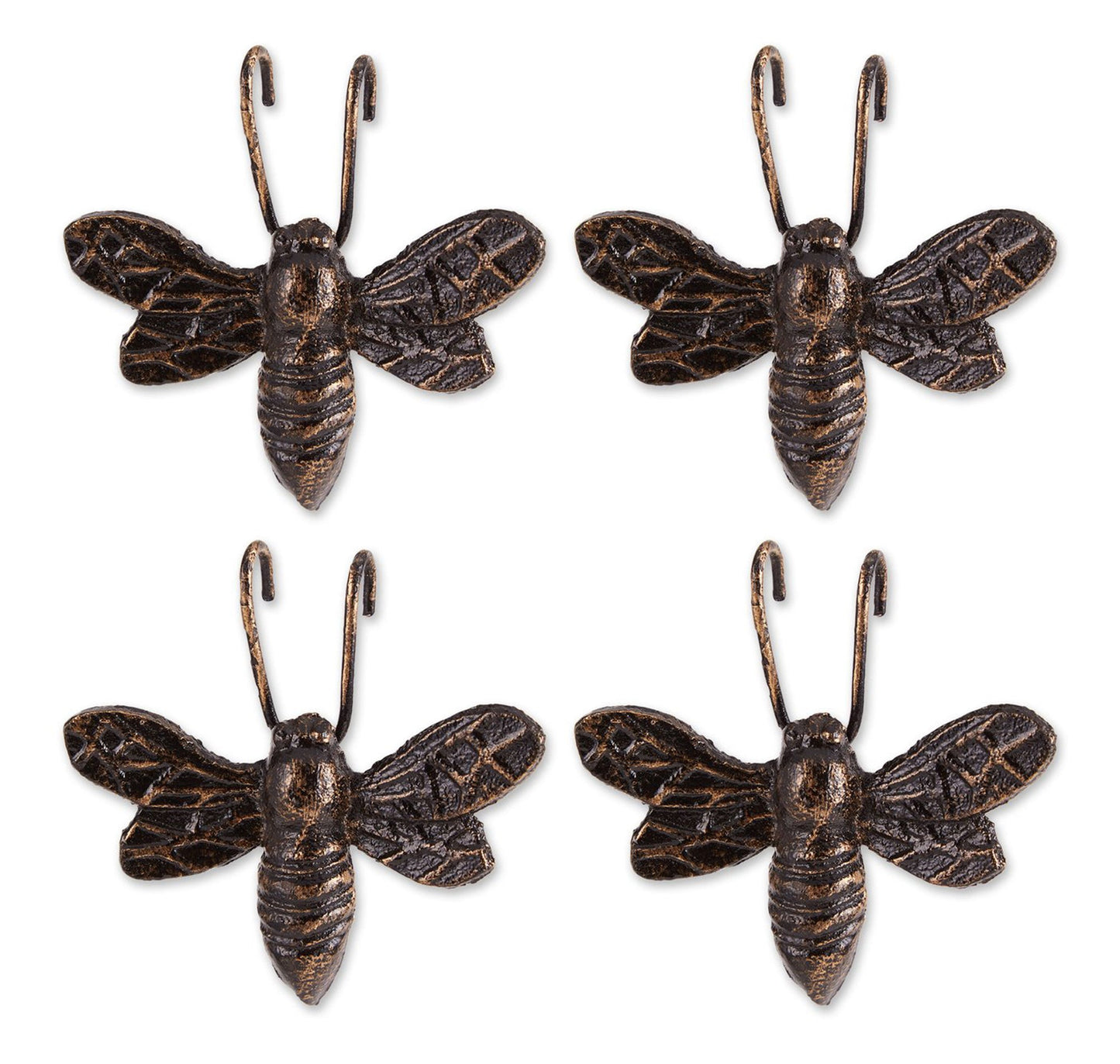 Bee Cast Iron Pot Hanger Set