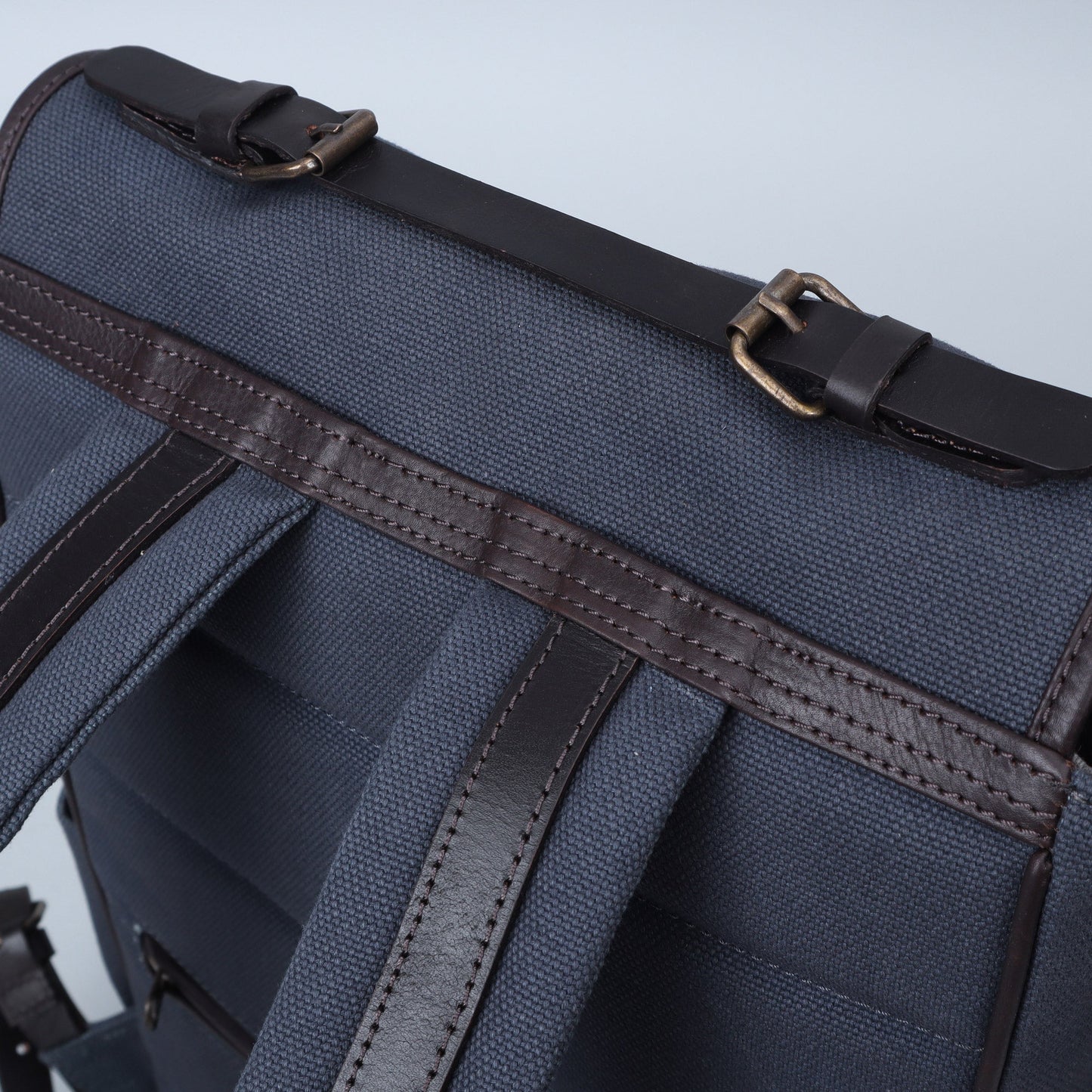 London Canvas Backpack - Steel | London Collection