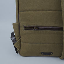 Load image into Gallery viewer, London Canvas Backpack - Olive
