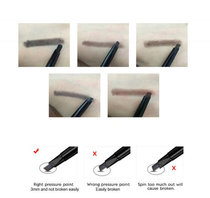 5 Colors Double Headed Automatic Eyebrow Pencil | Pharmacy