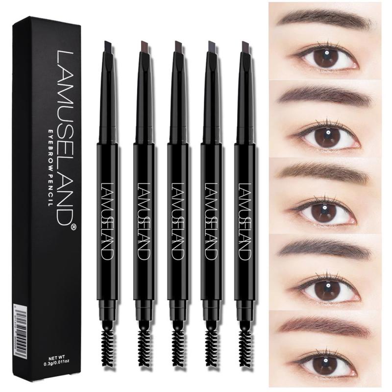 5 Colors Double Headed Automatic Eyebrow Pencil | Pharmacy