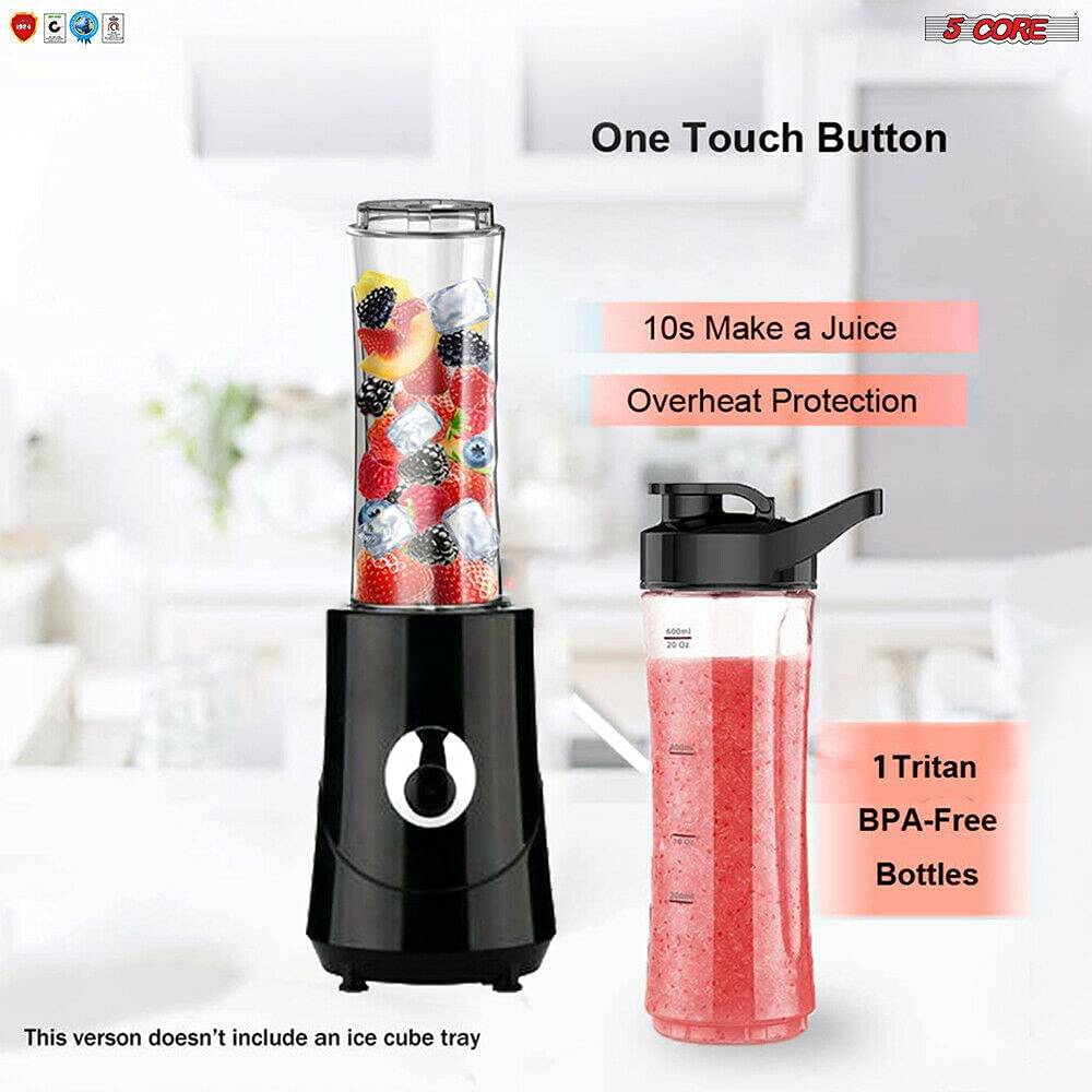 5 Core Portable Blenders For Kitchen 20 Oz Capacity 160W Personal | Kitchen