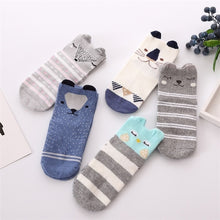 Load image into Gallery viewer, 5 pairs/lot Autumn, Winter Kids Cotton Socks (Boy) | Kids
