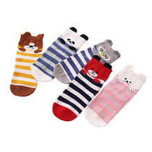 Load image into Gallery viewer, 5 pairs/lot Autumn, Winter Kids Cotton Socks (Boy) | Kids
