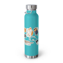 Load image into Gallery viewer, Everyday is Cat Day Insulated Thermos Bottle 22oz
