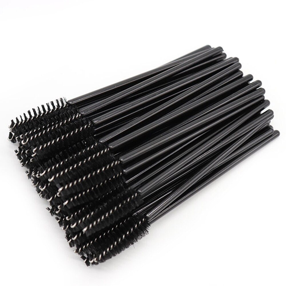 50 Pcs Eyelash Extension Disposable Eyebrow Brush | Pharmacy