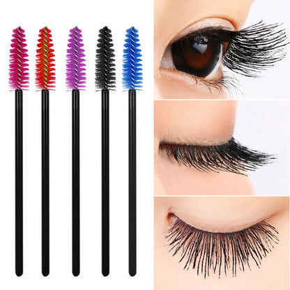 50 Pcs Eyelash Extension Disposable Eyebrow Brush | Pharmacy