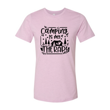 Load image into Gallery viewer, Camping Is My Therapy Shirt
