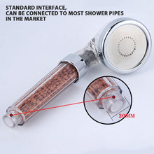 Load image into Gallery viewer, Water Filter High Pressure Shower Heads with 3 Mode Function Spray SP
