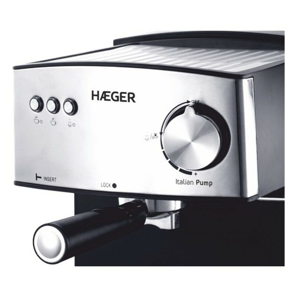 Express Manual Coffee Machine Haeger Expresso Itália 850W (1,6 L) (EU Plug) | Espresso Machine