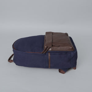 Journey Canvas Backpack - Navy | Journey Collection