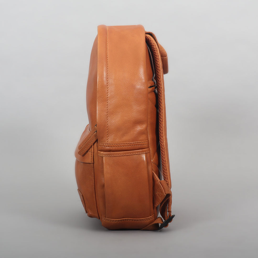 Mini Journey Leather Backpack - Tan | Journey Collection