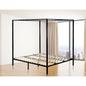 4 Four Poster King Bed Frame - Black | Furniture