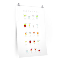 Load image into Gallery viewer, Cocktails Art Poster Decor
