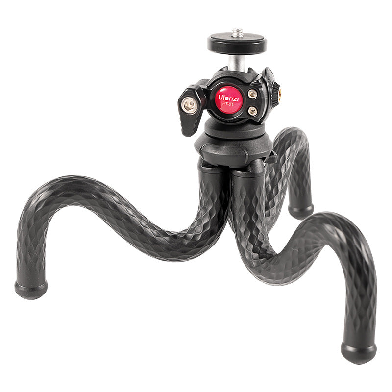 Black Octopus Mobile Phone Clip Gimbal Tripod Set | Boyfriend Collection