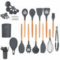 33Pcs Silicone Kitchen Utensils Set Non-Stick Cookware for Kitchen | Kitchen