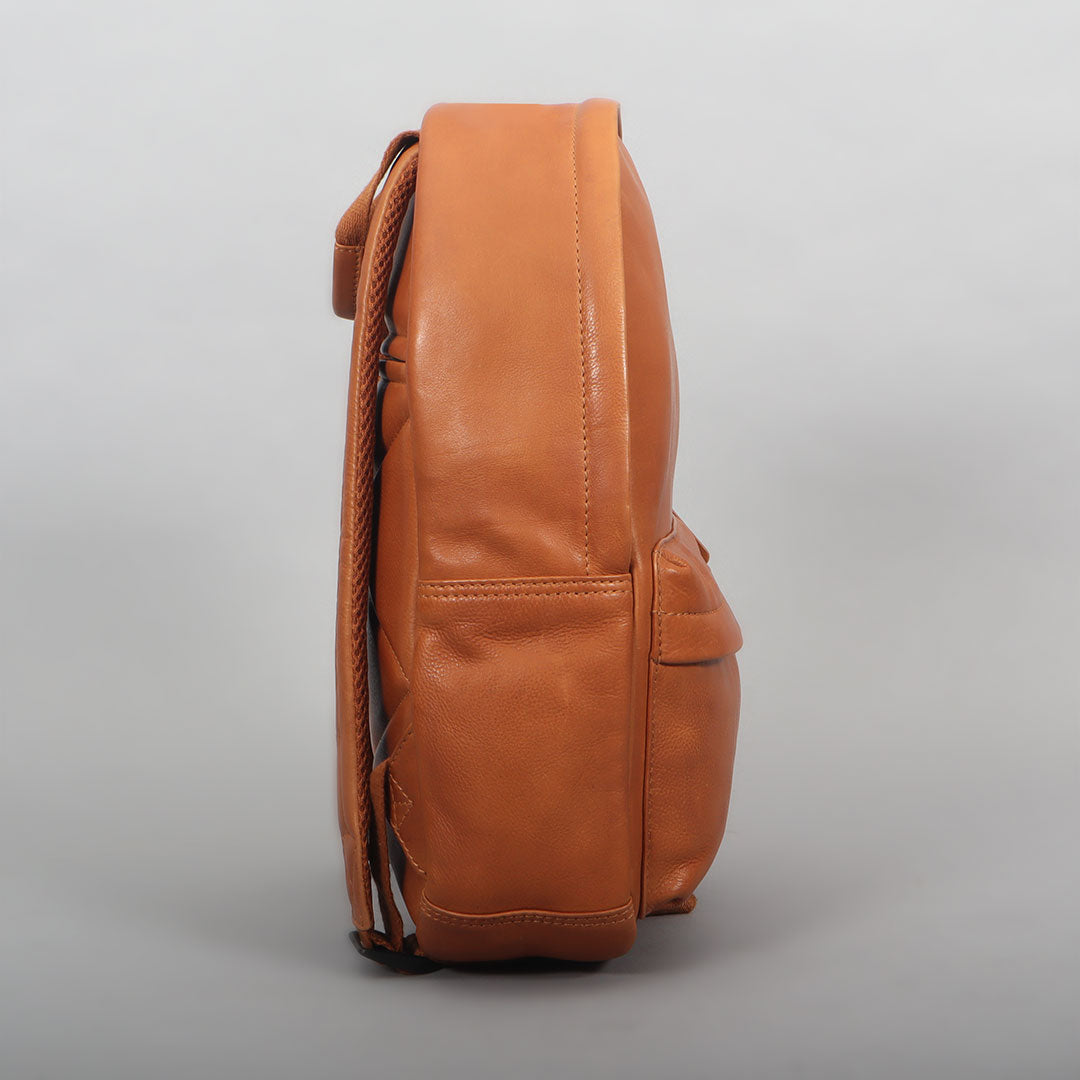 Mini Journey Leather Backpack - Tan | Journey Collection