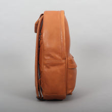 Load image into Gallery viewer, Mini Journey Leather Backpack - Tan | Journey Collection
