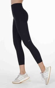 Atlanta Hybrid Cloudlux Capri Leggings High Waist - Stone Grey | Atlanta Collection