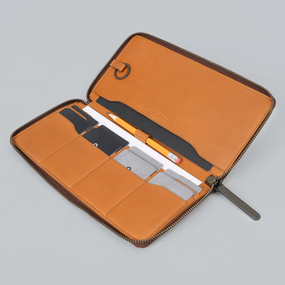 Cheque Book Leather Wallet