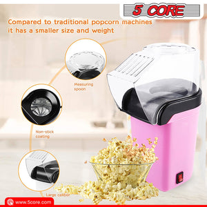 5Core Popcorn Machine Hot Air Electric Popper Kernel Corn Maker Bpa