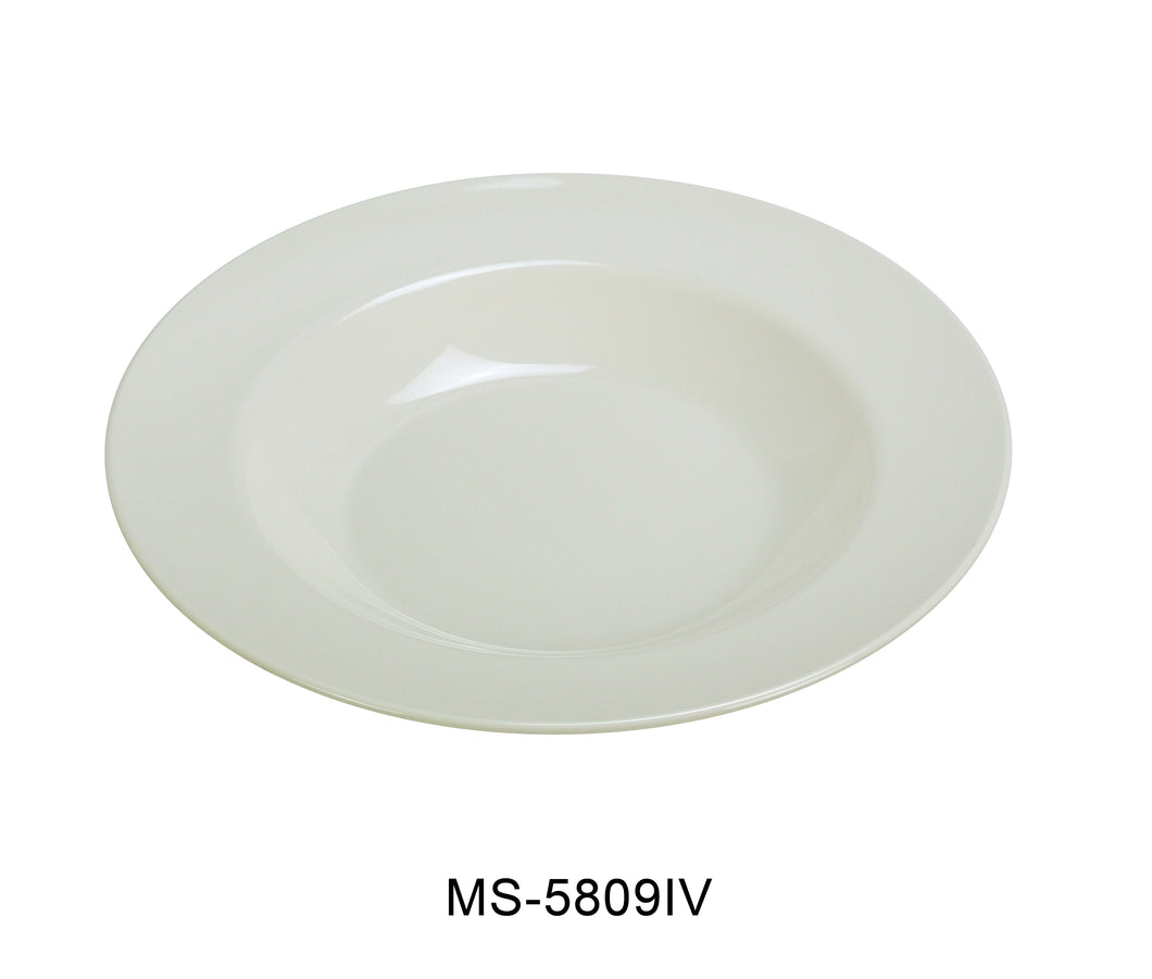 Yanco MS-5809IV Mile Stone Pasta Bowl