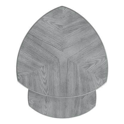 Finnegan Powder Gray Triangle Nesting Tables - Gray