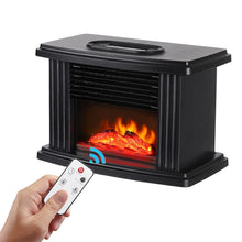 Load image into Gallery viewer, Electric Fireplace Heater LED Flame Effect Stove
