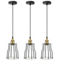 3 Pack Vintage Industrial Modern Retro Loft Cage Ceiling Lamp Cage | Home Improvement