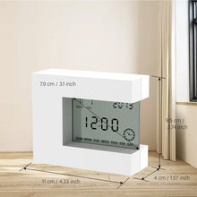 Load image into Gallery viewer, Electronic Square LCD Calendar Alarm Clock Digital
