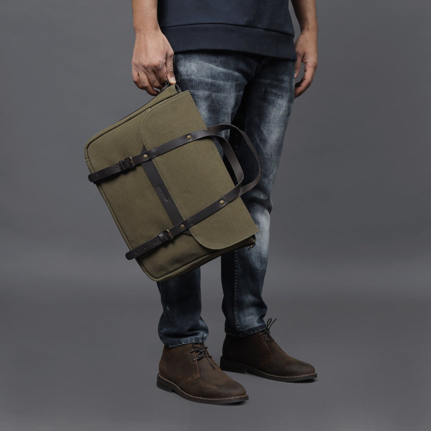 Oslo Canvas Briefcase | Oslo Collection