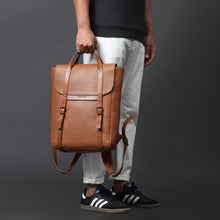 Load image into Gallery viewer, Oslo Leather Backpack | Oslo Collection
