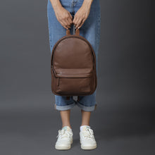 Load image into Gallery viewer, Mini Journey Leather Backpack - Brown | Journey Collection
