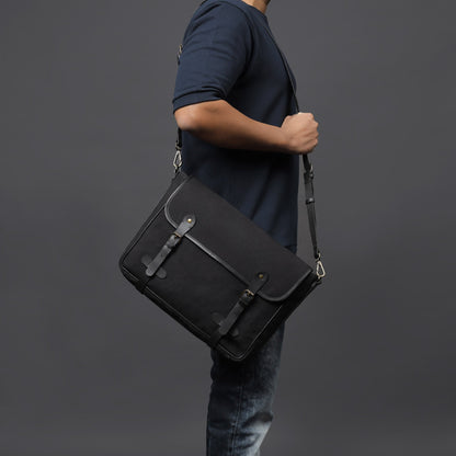 Oslo Canvas Messenger  Bag