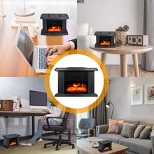 Load image into Gallery viewer, Electric Fireplace Heater LED Flame Effect Stove
