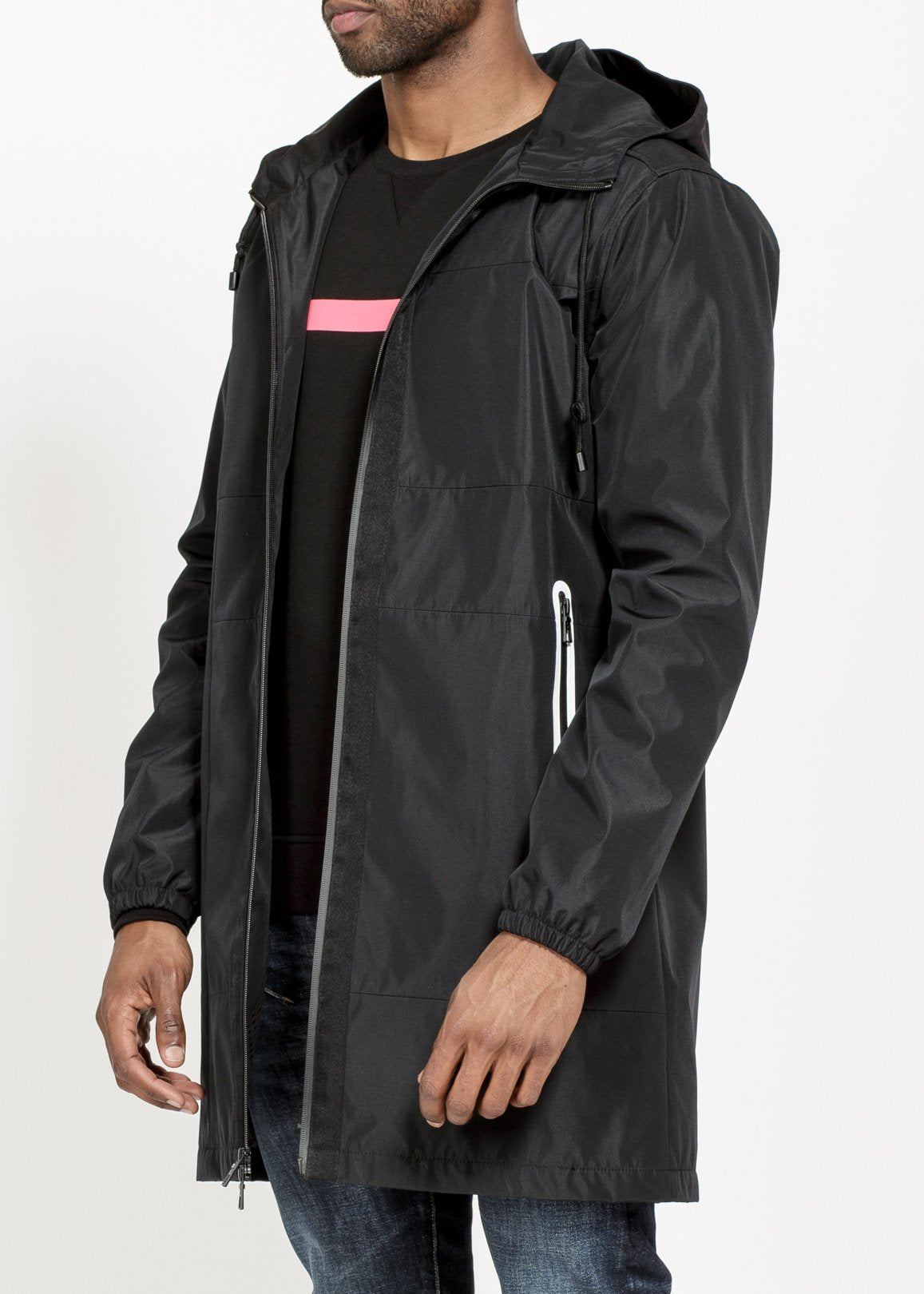 Konus Men's Water Repellent Jacket / Alosta In Black