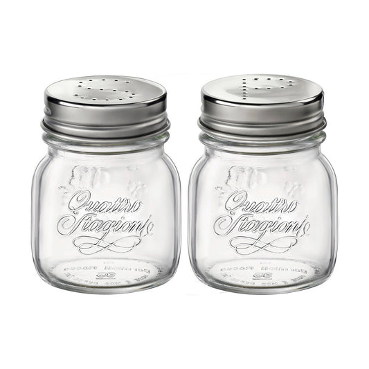 Salt and pepper set Bormioli Rocco Quattro Stagioni Transparent Glass