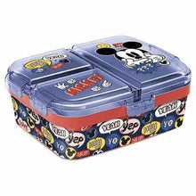 Load image into Gallery viewer, Compartment Lunchbox Mickey Mouse 50199
