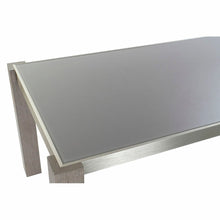 Load image into Gallery viewer, Dining Table DKD Home Decor Crystal Grey Aluminium Oak Tempered Glass
