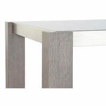 Load image into Gallery viewer, Dining Table DKD Home Decor Crystal Grey Aluminium Oak Tempered Glass
