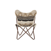 Load image into Gallery viewer, Garden chair DKD Home Decor Black Brown Cotton Iron (74 x 65 x 90 cm)
