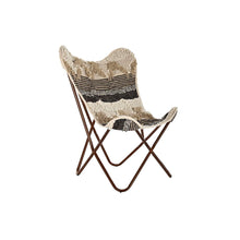 Load image into Gallery viewer, Garden chair DKD Home Decor Black Brown Cotton Iron (74 x 65 x 90 cm)
