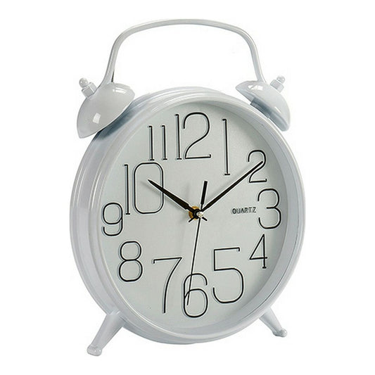 Alarm Clock Black and white Crystal Plastic | Clocks