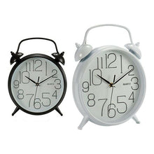 Load image into Gallery viewer, Alarm Clock Black and white Crystal Plastic | Clocks
