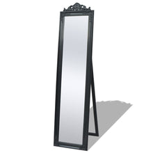 Load image into Gallery viewer, Free-Standing Mirror Baroque Style 63&quot;x15.7&quot; White
