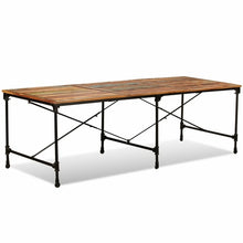 Load image into Gallery viewer, Dining Table Solid Mango Wood 94.5&quot;
