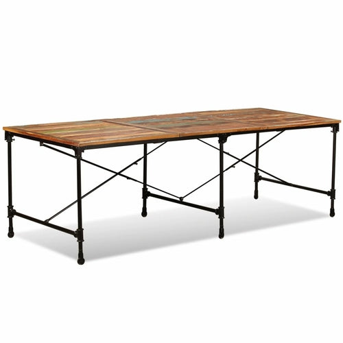 Dining Table Solid Mango Wood 94.5