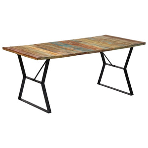 Dining Table 70.8"x35.4"x29.9" Solid Mango Wood