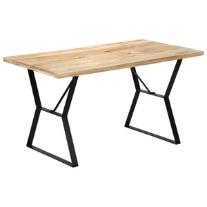 Dining Table 70.8"x35.4"x29.9" Solid Mango Wood