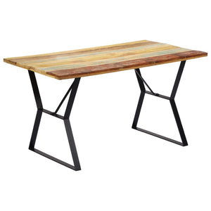 Dining Table 70.8"x35.4"x29.9" Solid Mango Wood